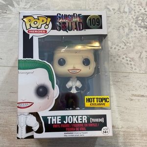 2/$75 Funko Pop The Joker Tuxedo #109 Suicide Squad Exclusive Figure